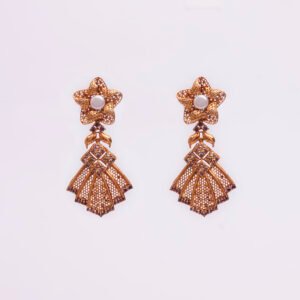 Necklace-set with pearls and zircons