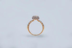 Solitaire Style zircon ring