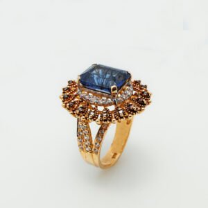 Turkish style zircon ring
