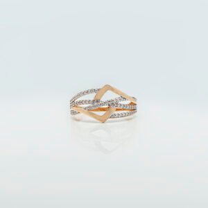 Contemporary Zircon Ring