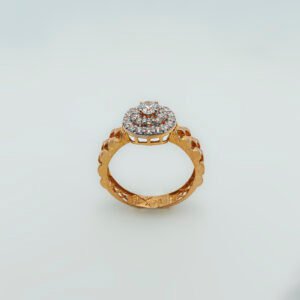 Rolex style Zircon ring