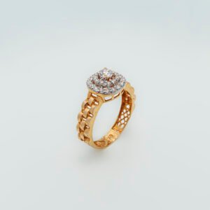 Rolex style Zircon ring