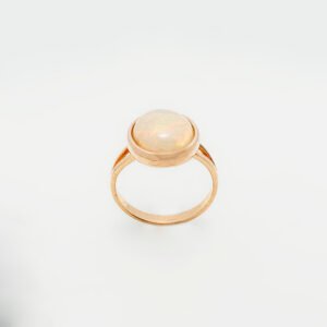 Ethiopian Opal Glow Ring in 21K Gold