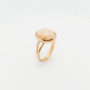 Ethiopian Opal Glow Ring in 21K Gold