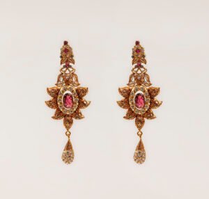 Regal 21K Gold Bridal Necklace